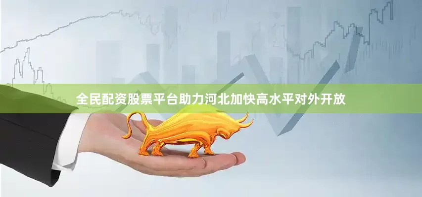 全民配资股票平台助力河北加快高水平对外开放
