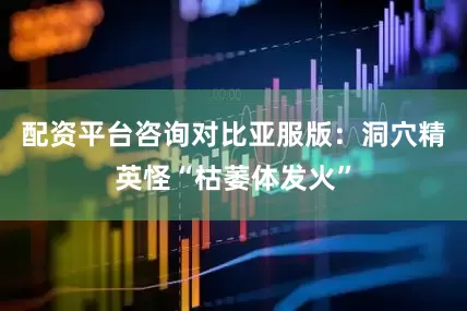 配资平台咨询对比亚服版：洞穴精英怪“枯萎体发火”