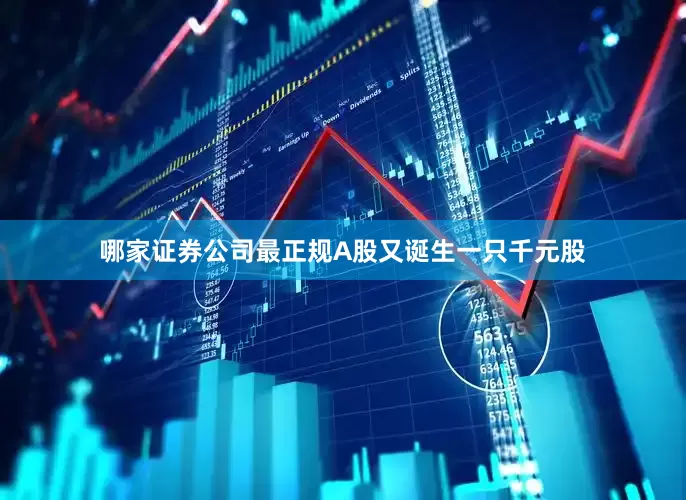 哪家证券公司最正规A股又诞生一只千元股